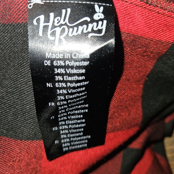 Hell Bunny Teen Spirit Midi Dress - Picture 7 of 7